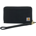 J[n[g fB[X z ANZT[ Carhartt Nylon Duck Lay-Flat Clutch Wallet Black