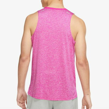 ナイキ メンズ シャツ トップス Nike Men's Dri-FIT Rise 365 Running Tank Top Active Pink