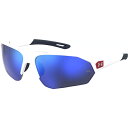 アンダーアーマー メンズ サングラス・アイウェア アクセサリー Under Armour Playmaker Sunglasses White/Blue