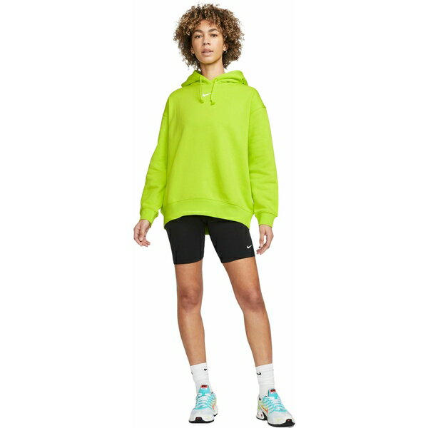 ナイキ レディース パーカー・スウェットシャツ アウター Nike Women's Sportswear Essential Collection Oversized Fleece Hoodie Atomic Green