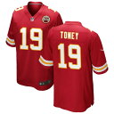 ナイキ メンズ ユニフォーム トップス Kansas City Chiefs Nike Custom Game Jersey Red