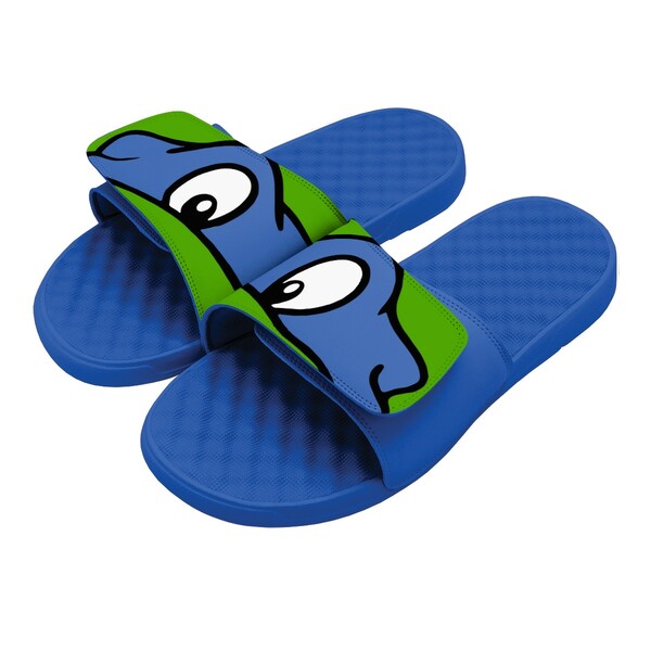 アイスライド メンズ サンダル シューズ Leonardo Teenage Mutant Ninja Turtles ISlide Slide Sandals Royal