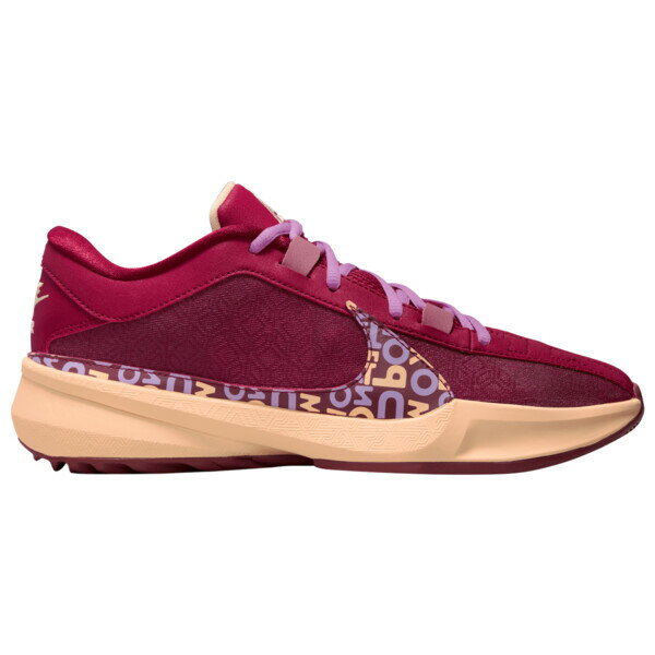 ナイキ メンズ バスケットボール スポーツ Nike Zoom Freak 5 Red/Maroon