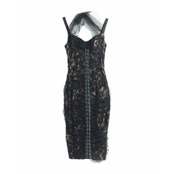 【送料無料】 エリザベスフランキ レディース ワンピース トップス Mini dresses Black