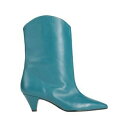 【送料無料】 アンナ・エフ レディース ブーツ シューズ Ankle boots Green
