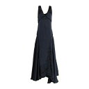 【送料無料】 ジル・サンダー レディース ワンピース トップス Maxi dresses Blue
