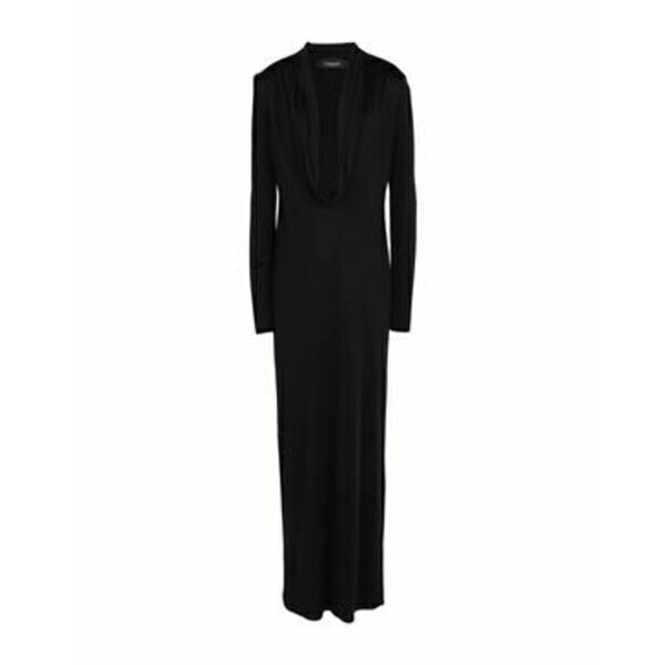 【送料無料】 ヴェルサーチ レディース ワンピース トップス Maxi dresses Black