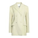 【送料無料】 ジル・サンダー レディース ジャケット&ブルゾン アウター Blazers Green