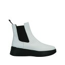 【送料無料】 ホーガン レディース ブーツ シューズ Ankle boots White
