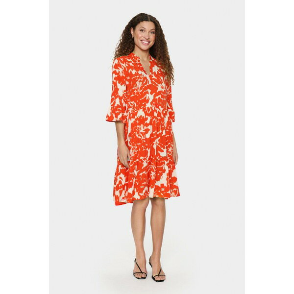 サントロペ レディース ワンピース トップス EDA - Day dress - poinciana water blooms(4)