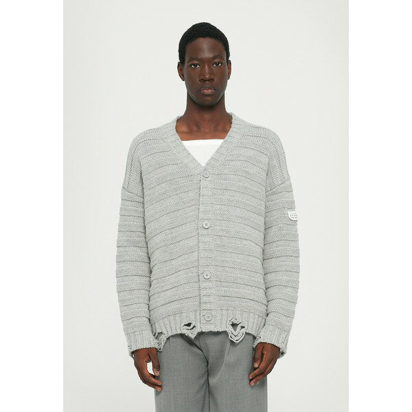 マルタンマルジェラ メンズ ニット&セーター アウター CARDIGAN - Cardigan - light grey melange