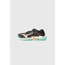 ミズノ レディース テニス スポーツ WAVE LIGHTNING Z8 UNISEX - Volleyball shoes - black/tangelo/i...