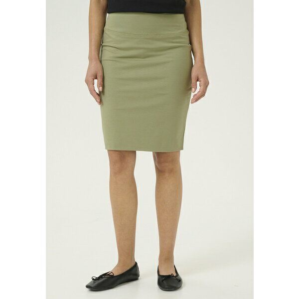 カフェ レディース スカート ボトムス PENNY - Pencil skirt - oil green
