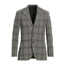 【送料無料】 カルーゾ メンズ ジャケット&ブルゾン アウター Blazers Grey