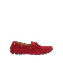 【送料無料】 マニファットゥーレ エトルスケ メンズ スリッポン・ローファー シューズ Loafers Red