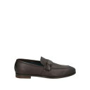【送料無料】 ファビ メンズ スリッポン・ローファー シューズ Loafers Brown(4)