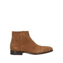 【送料無料】 サントーニ メンズ ブーツ シューズ Ankle boots Brown(4)