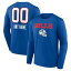 եʥƥ  T ȥåץ Buffalo Bills Fanatics Branded Personalized Name &Number Team Wordmark Long Sleeve TShirt Royal