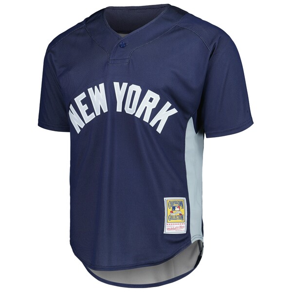 ߥå&ͥ  ˥ե ȥåץ Mariano Rivera New York Yankees Mitchell & Ness Cooperstown Collection 2009 Batting Practice Jersey Navy