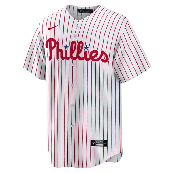 ナイキ メンズ ユニフォーム トップス Nick Castellanos Philadelphia Phillies Nike Replica Player Jersey White