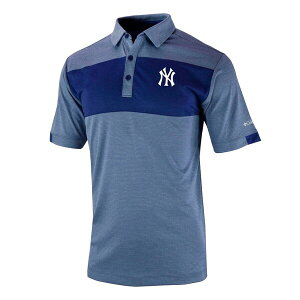 ӥ  ݥ ȥåץ New York Yankees Columbia OmniWick Total Control Polo Navy