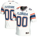 ゲームデイグレーツ メンズ ユニフォーム トップス Florida Gators GameDay Greats NIL PickAPlayer Football Jersey White