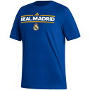 アディダス メンズ Tシャツ トップス Real Madrid adidas Dassler TShirt Blue