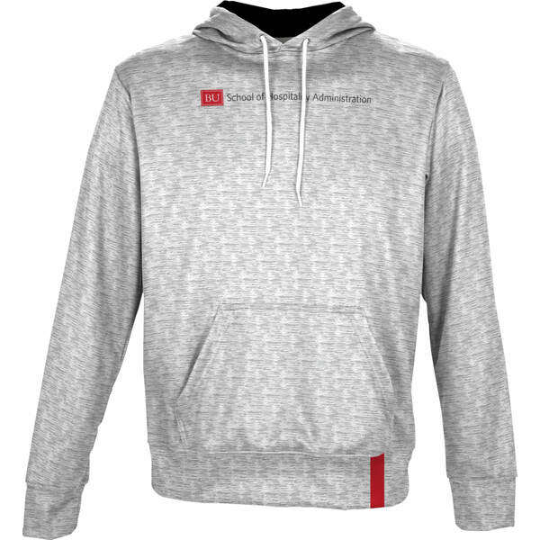 プロスフィア メンズ パーカー・スウェットシャツ アウター Boston University ProSphere School of Hospitality Administration Pullover Hoodie White