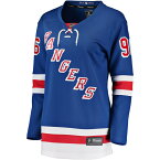 ファナティクス レディース ユニフォーム トップス Jack Roslovic New York Rangers Fanatics Branded Women's Home Breakaway Player Jersey Blue