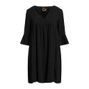 【送料無料】 アレッシアサンティ レディース ワンピース トップス Mini dresses Black