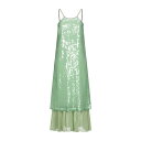 ALYSI アリジ ワンピース トップス レディース Midi dresses Light green