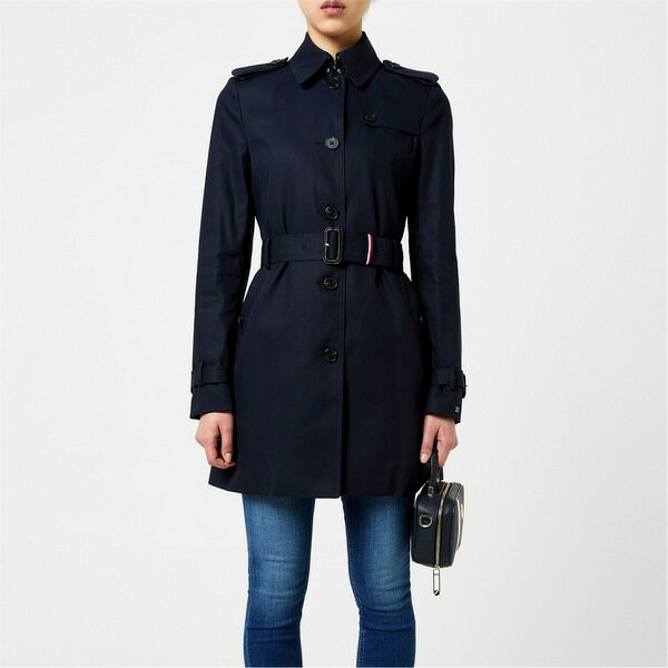 トミー ヒルフィガー レディース ジャケット&ブルゾン アウター Heritage Trench Coat