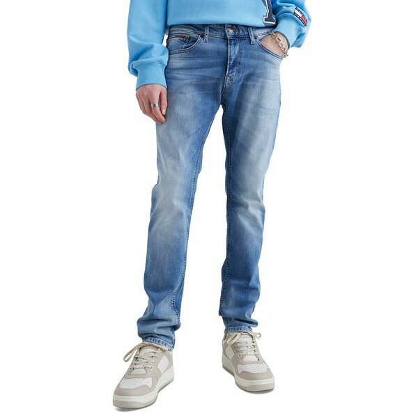 ȥߡ ҥե  ǥ˥ѥ ܥȥॹ Men's Scanton Slim-Fit Stretch Denim Jeans Wilson Light Blue