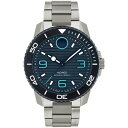 oh Y rv ANZT[ Men's Bold Titanium Sport Swiss Quartz Titanium Watch 45mm Gray