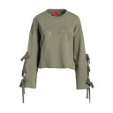 【送料無料】 アニエバイ レディース パーカー・スウェットシャツ アウター Sweatshirts Green