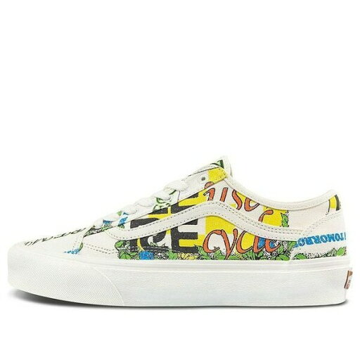 Vans バンズ メンズ スニーカー 【Vans Old Skool Eco Theory Tapered 'White Yellow Black' VN0A54F4ARG】 サイズ US_8(26.0cm) Vans バンズ メンズ スニーカー 【Vans Old Skool Eco Theory Tapered 'White Yellow Black' VN0A54F4ARG】 サイズ US_8(26.0cm)