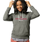 リーグカレッジエイトウェア レディース パーカー・スウェットシャツ アウター South Carolina Gamecocks League Collegiate Wear Women's Victory Springs Pullover Hoodie Heathered Gray