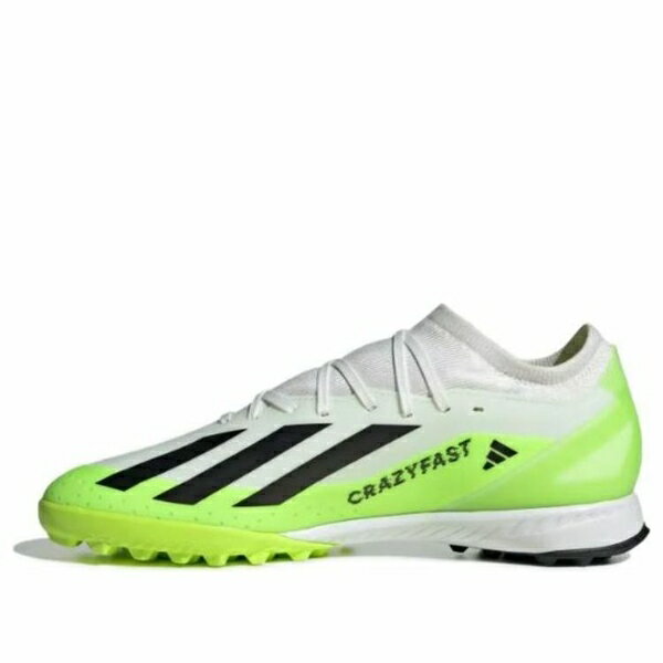 adidas アディダス メンズ スニーカー 【adidas X Crazyfast.3 TF 'White Core Black Lucid Lemon' ID9337】 サイズ US_7.5(25.5cm)