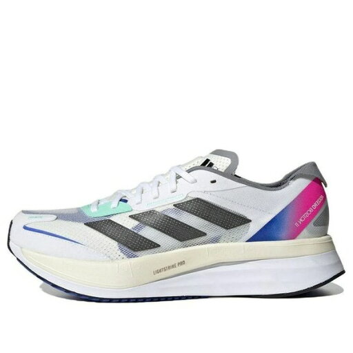 adidas アディダス メンズ スニーカー 【adidas Adizero Boston 11 'White Lucid Blue Fuchsia' HQ3693】 サイズ US_8(26.0cm) adidas アディダス メンズ スニーカー 【adidas Adizero Boston 11 'White Lucid Blue Fuchsia' HQ3693】 サイズ US_8(26.0cm)
