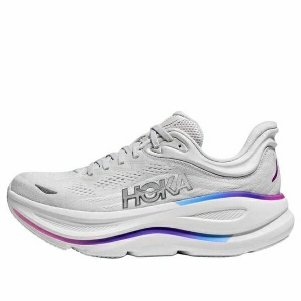 HOKA ONE ONE ホカオネオネ メンズ スニーカー 【HOKA ONE ONE Bondi 9 Wide 'Cosmic Grey White' 1162014-CYWH】 サイズ US_5(23.0cm)