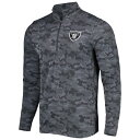 AeBOA Y WPbgu] AE^[ Las Vegas Raiders Antigua Brigade QuarterZip Sweatshirt Black