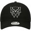 ニューエラ レディース 帽子 アクセサリー Black Panther New Era Women's 9TWENTY Adjustable Hat Black