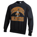 チャンピオン メンズ パーカー スウェットシャツ アウター Tennessee Volunteers Champion Vault Late Night Reverse Weave Pullover Sweatshirt Black