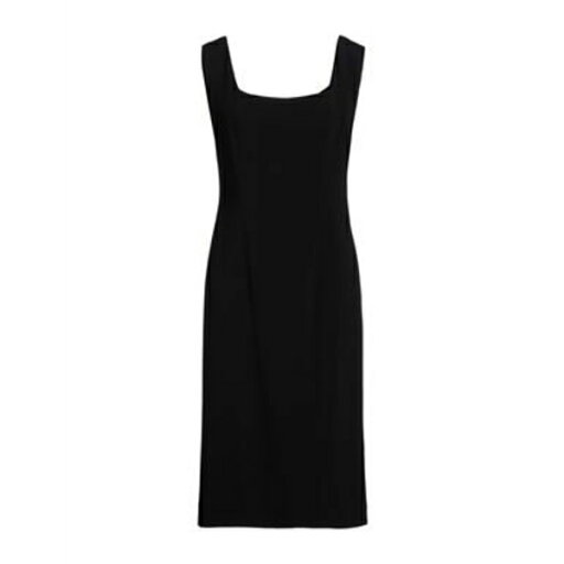 【送料無料】 フェデリカ・トシ レディース ワンピース トップス Midi dresses Black 【送料無料】 フェデリカ・トシ レディース ワンピース トップス Midi dresses Black