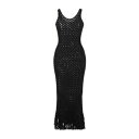 【送料無料】 アモテア レディース ワンピース トップス Maxi dresses Black