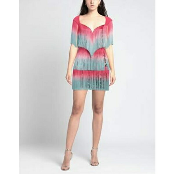 【送料無料】 エリザベスフランキ レディース ワンピース トップス Mini dresses Pink