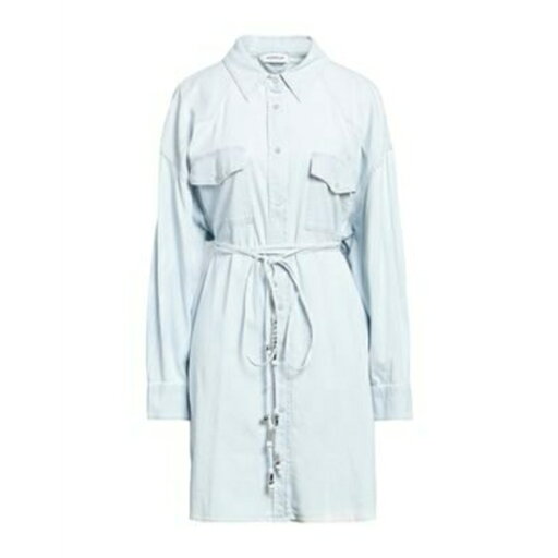 【送料無料】 ドンダップ レディース ワンピース トップス Mini dresses Blue 【送料無料】 ドンダップ レディース ワンピース トップス Mini dresses Blue