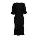 【送料無料】 アルベルタ フェレッティ レディース ワンピース トップス Midi dresses Black