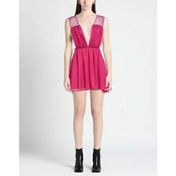 【送料無料】 フェレッパ レディース ワンピース トップス Mini dresses Red