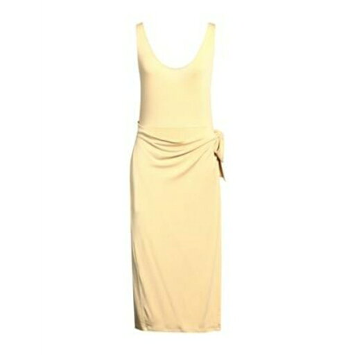【送料無料】 ヴィンス レディース ワンピース トップス Midi dresses Yellow 【送料無料】 ヴィンス レディース ワンピース トップス Midi dresses Yellow